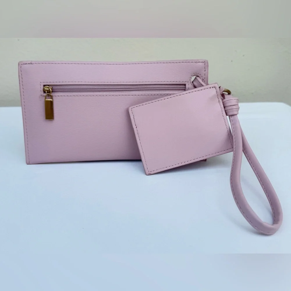 ๐ Stylish Pink Wristlet Wallet Set โ 2 Pieces! ๐ - Picture 5 of 16